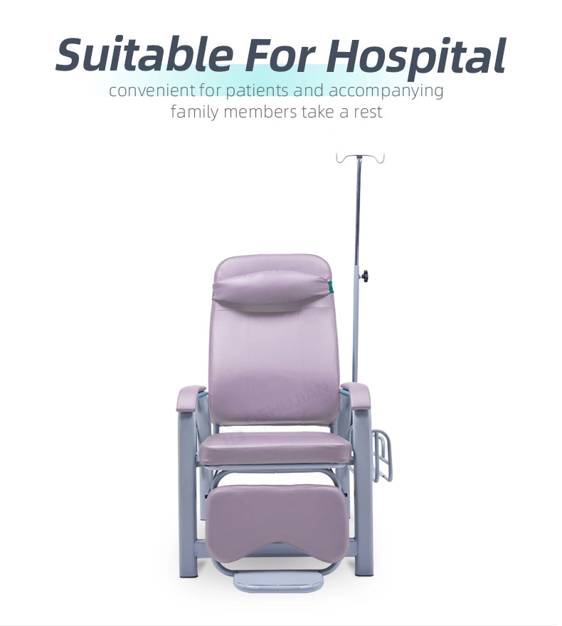 Clinic Room Chairs Hospital Clinical Medical Patient Nursing Recliner Infusion IV Transfusion Chair