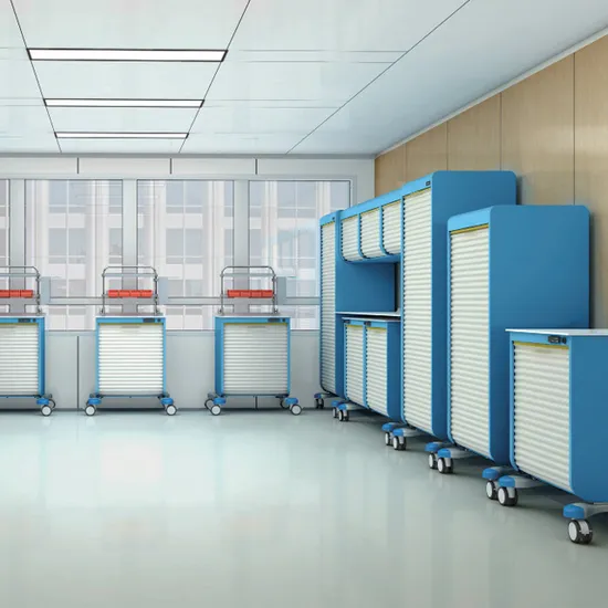 OEM Hospital Clinic Medication Cabinet Medical Trolley Medicine Cart
