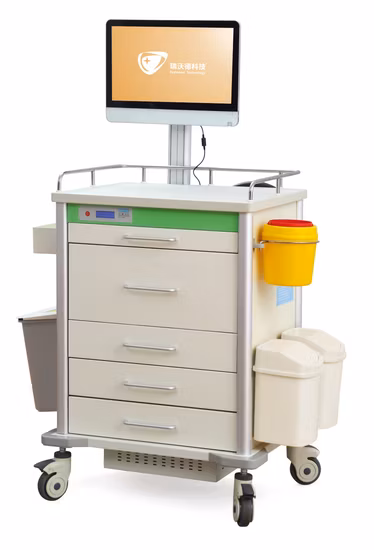 Medical Nursing Cart Hospital Instrument Storage Cart Trolley