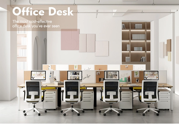Popular Design Wood Desk Table Specifications Size Set Price 8 Person Workstation Office Workstation