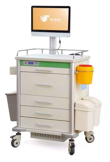 Medical Nursing Cart Hospital Instrument Storage Cart Trolley