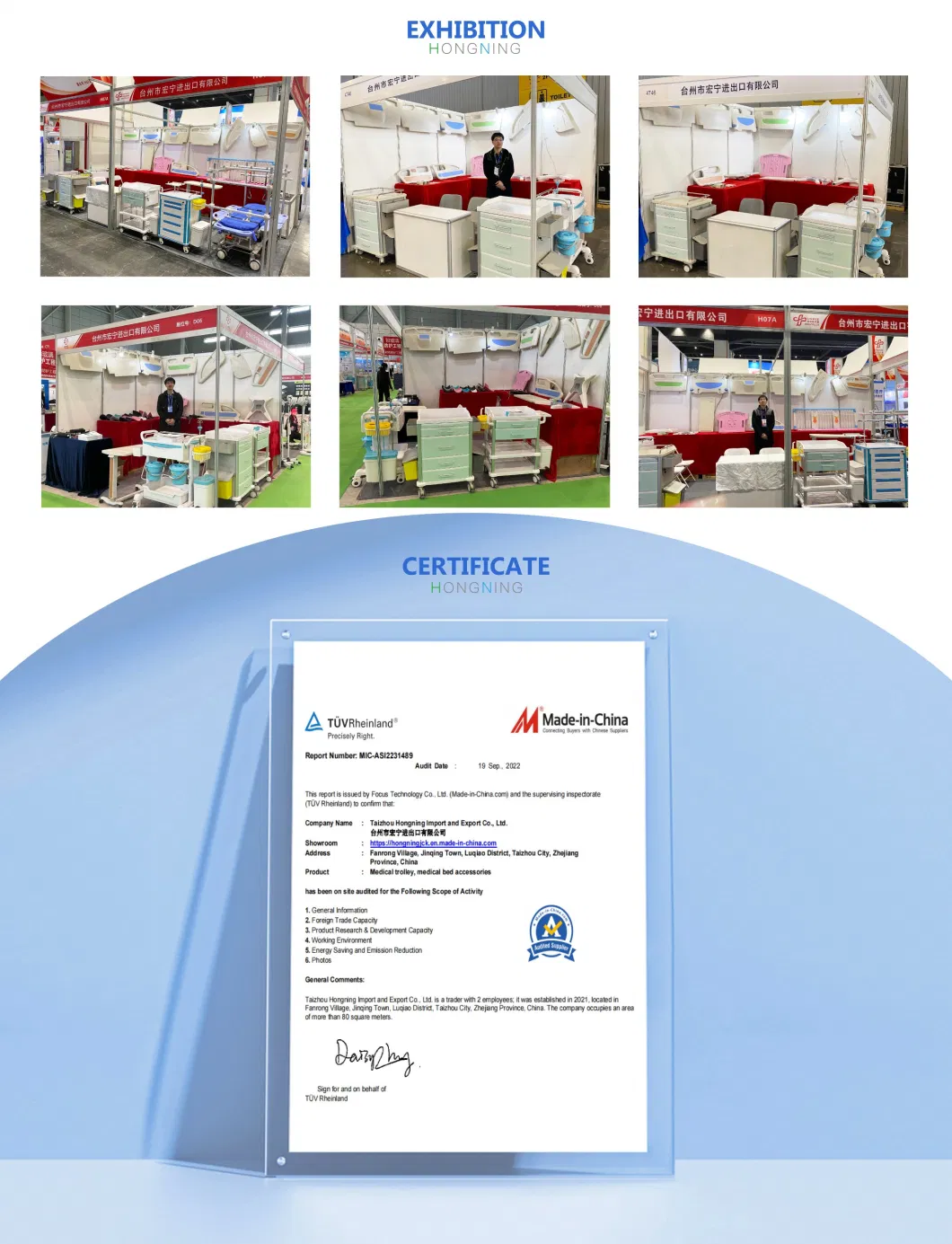 Hospital Equipment Instrument Storage Cart Medical Nursing Trolley