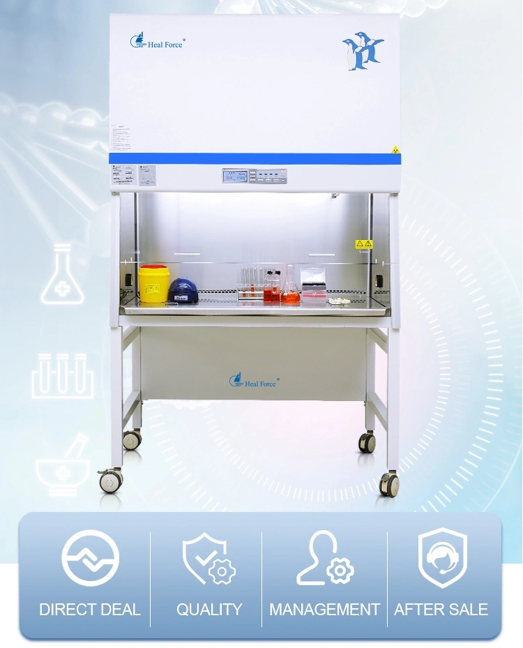 Lab Hospital Medical Class II Type A2 B2 Bsc Microbiological Lab Cabinet Laboratory Biosafety Biological Chemical Safety Cabinet PCR with HEPA Filter
