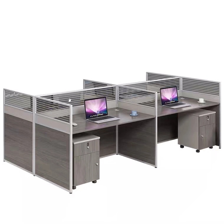 High Quality Office Desk Computer Table 4 Person Office Workstations