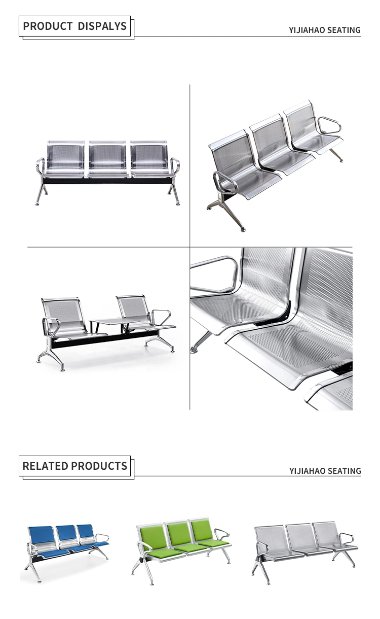 Hospital Waiting Area Metal Public Meeting Office Public Outdoor Waiting Two Seater Hospital Medical Office Seating