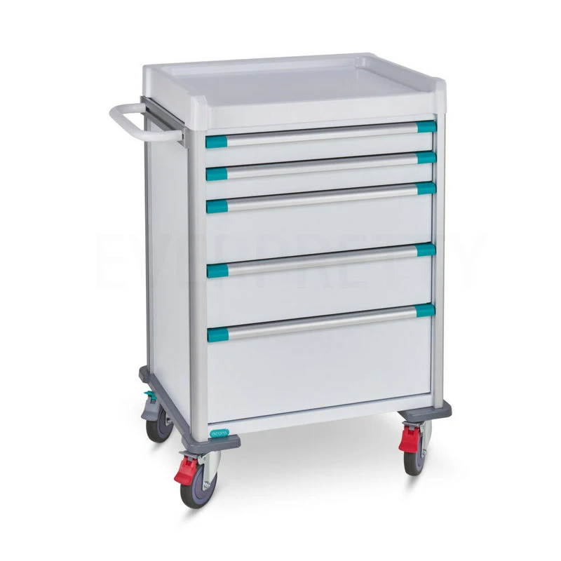 Medical Nursing Cart Hospital Instrument Storage Cart Trolley