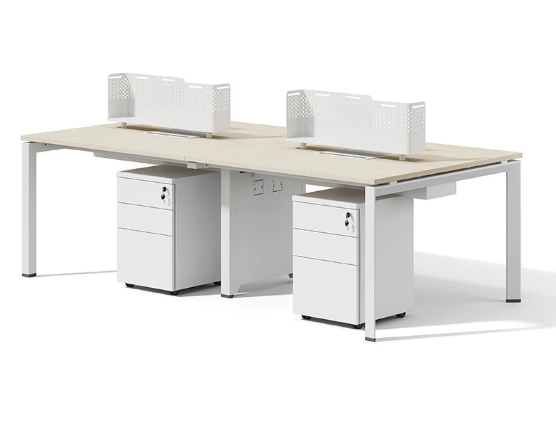 Modern Simple Steel Office Furniture 2 4 6 People Office Partitions Table Workstation
