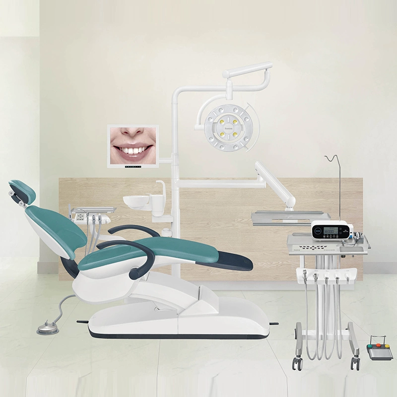 Good CE Dental Equipment Suntem Implant Dental Chair with Doctor Stool