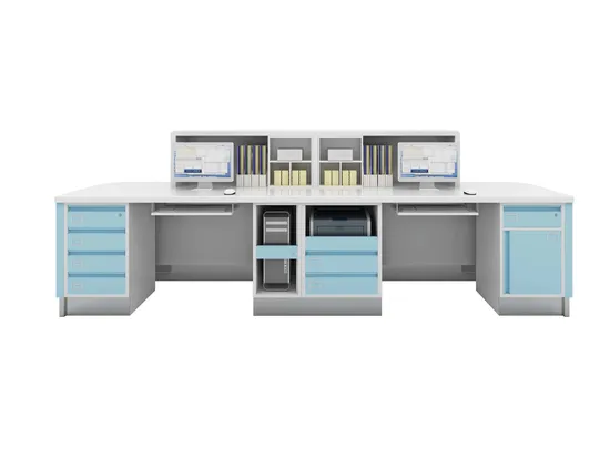 Customizable Hospital Nurse Station Desks Professional Reception Furniture High