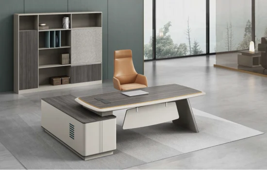 Hospital Office Furniture Modern L Shape Table Doctor Clinic Customized Computer Desk