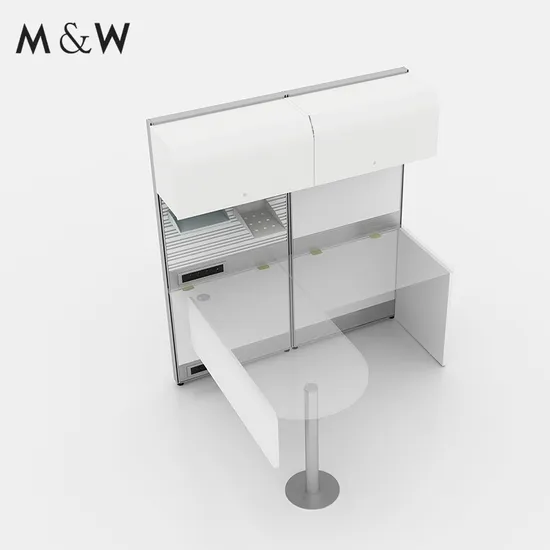 M&W Hospital Furniture Supplier Office Furniture Wooden Round Doctor Office Desk 