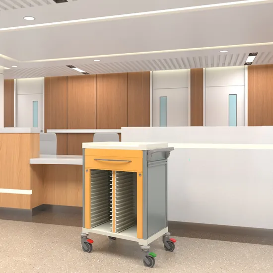 ABS Transfer Medical Record Filing Storage Carts Hospital Trolley 