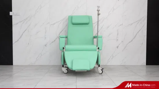 Customized Hospital Seating Solution with IV Pole Hospital Patient Transfusion Infusion Medical Recliner Sofa Chair