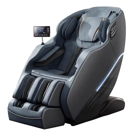 Jingtop Equipment Supplier 3D 4D Hot Selling Zero Gravity Family Health Care Massage Recliner with Foot Massager 