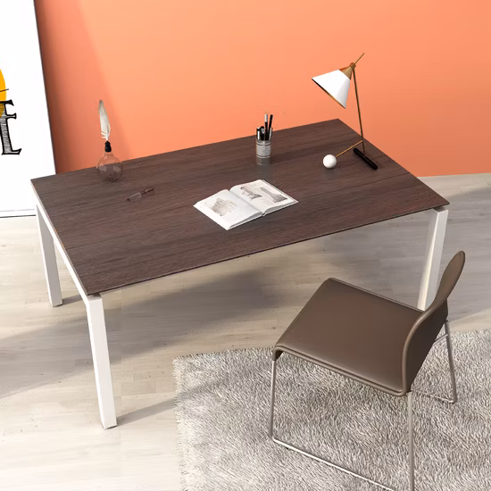 Factory Direct Sale Modern Staff Desks Melamine Furniture Office Workstation