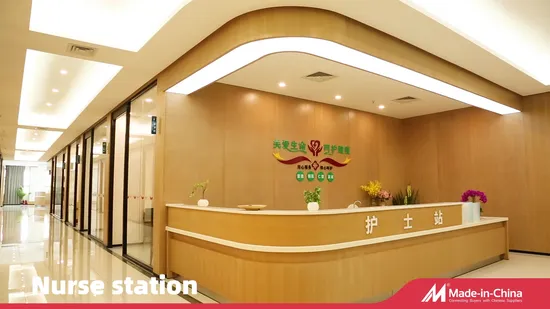 Hospital Furniture Factory Supply New Design Customized Medical Furniture Hospital Reception Desk 