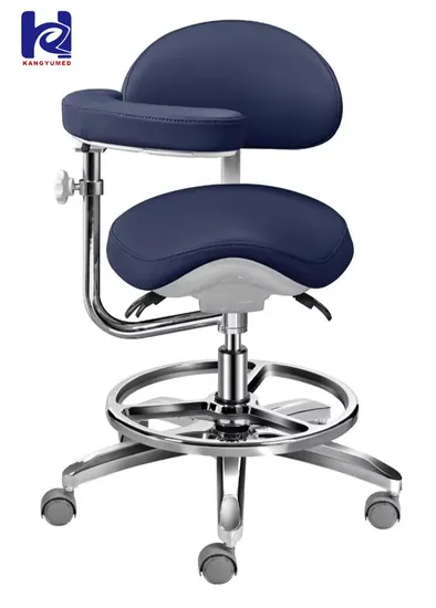 Saddle Chair with Armrests Saddle Doctor′s Chair Doctor′s Chair with Armrests 