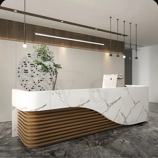 Versatile Medical Salon Reception Desk for Modern Healthcare Spaces 