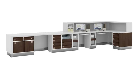 Wholesale Medical Reception Desk Modern Design with Space