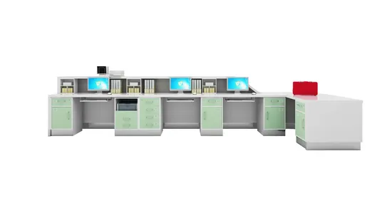 Direct From Producer Modern Nurse Station Work Table with Ergonomic Design 