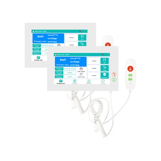 Wired Emergency Nurse Call Button Bed Calling Sos Management Station 