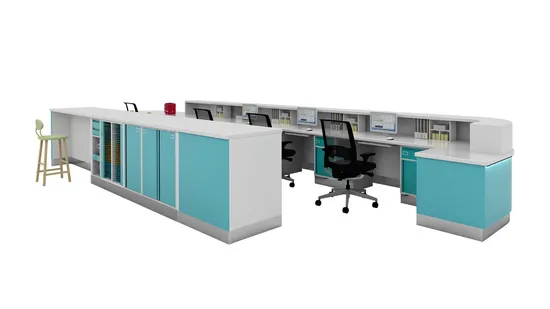 Medical Beauty and Plastic Surgery Hospital Reception Desk Cashier 